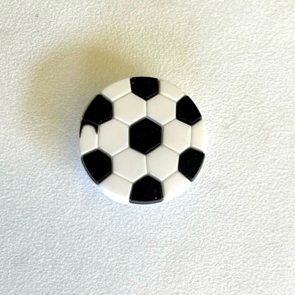 Soccer Croc Charm